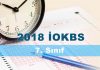2018 iokbs 7. sınıf bursluluk soruları çöz