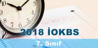2018 İOKBS 7. Sınıf Matematik Testi Çöz